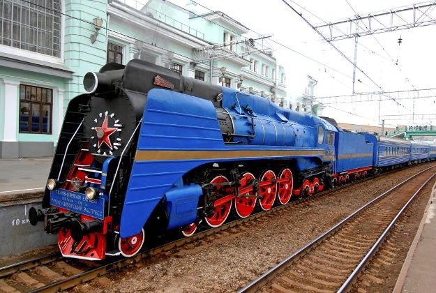 The Trans-Siberian Express railway.