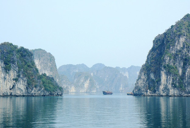 Vietnam's northern coast.
