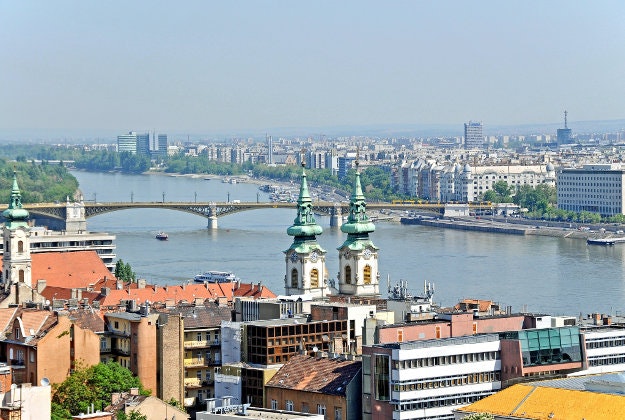 A view over Budapest.