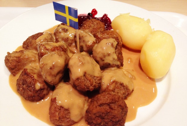 Swedish meatballs from Ikea.