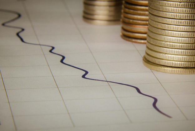 Market rates go up and down.