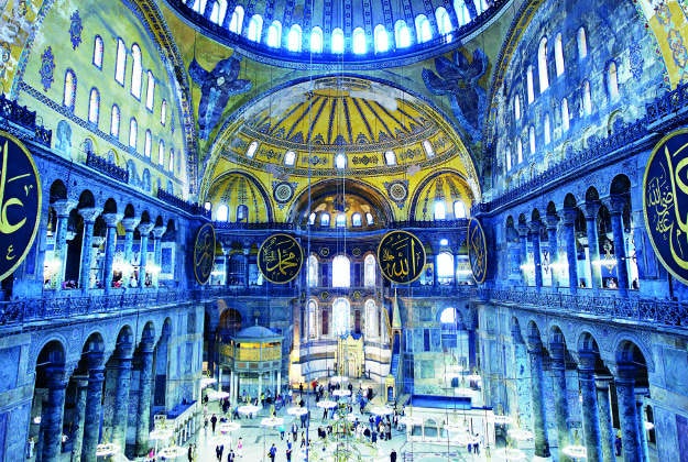 Aya Sofya, Turkey, No10 in the Ultimate Travellist.