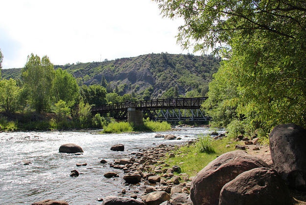 Animas river, Durango, Colorado.
