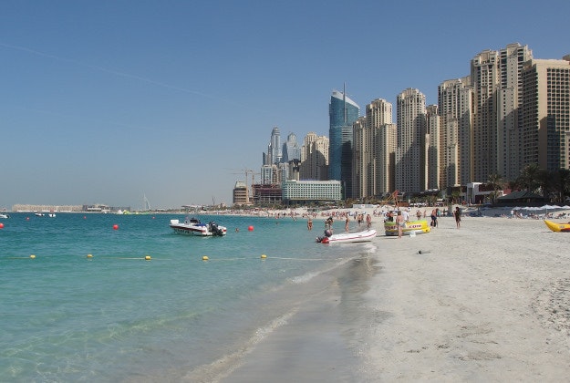 Jumeirah Beach, Dubai.