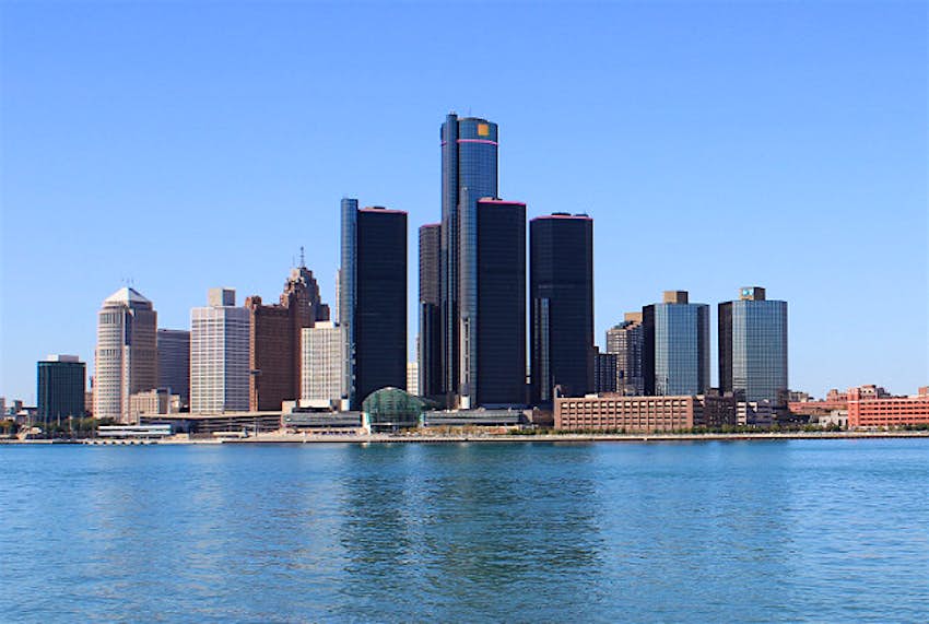 Travel News - Detroit Detroit skyline.