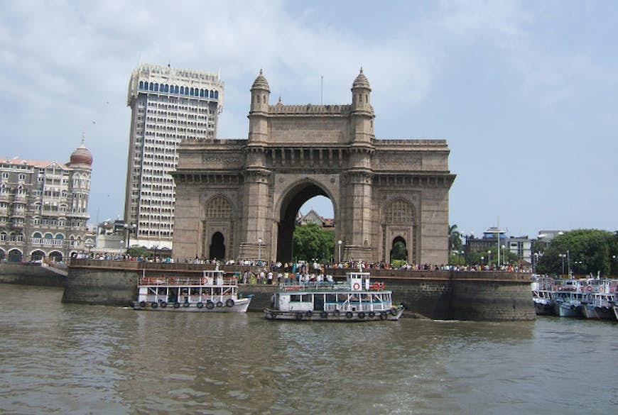 The Gateway of India.