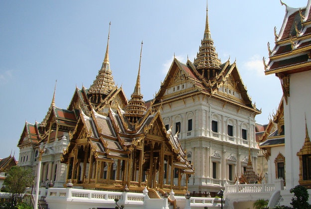 The Grand Palace of Thailand.