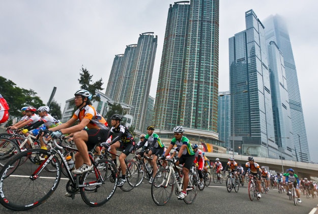 Hong Kong to host its first 'cyclothon'. Image courtesy of Hong Kong Tourism Board.