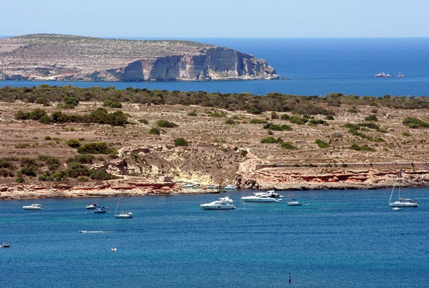 Mellieha Bay.
