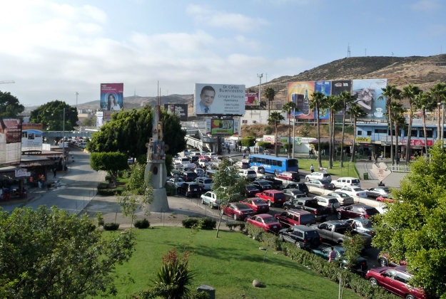 San Ysidro border crossing.
