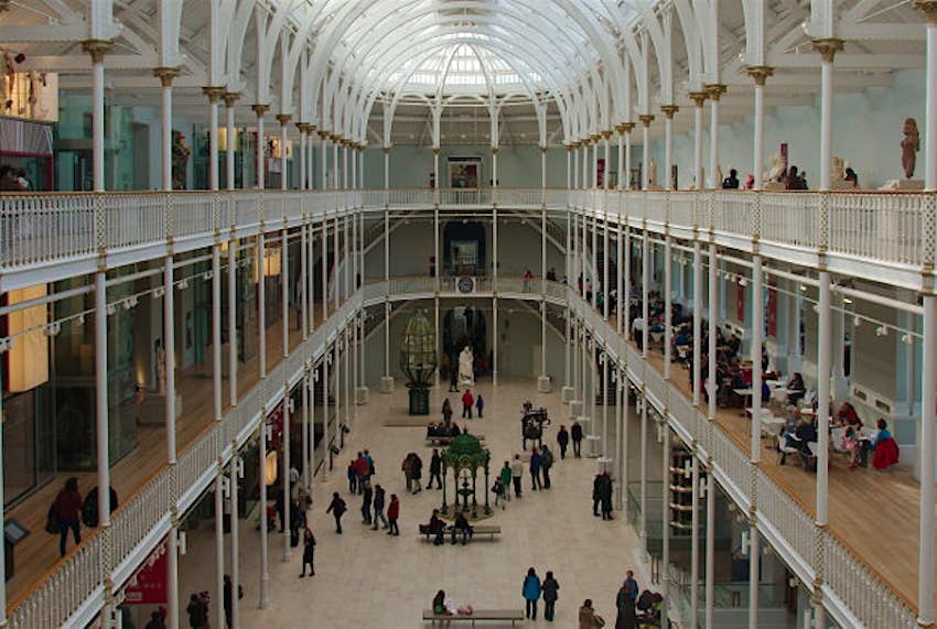 Travel News - Scotland’s National Museum The Great Hall in Scotland’s National Museum.