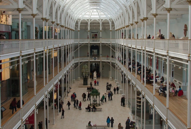 The Great Hall in Scotland’s National Museum.