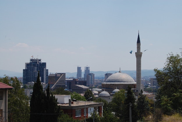 Skopje  skyline. 