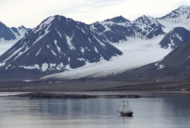 Kongsfjorden, Svalbard, Norway.