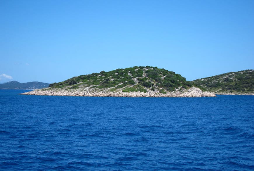 Around the coast of Tisno, Croatia.
