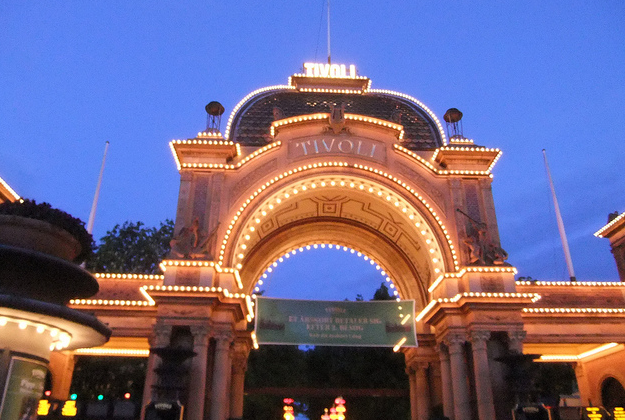 Tivoli Gardens, Copenhagen.