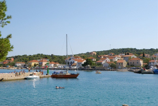 The town of Kukljica on the island of Ugljan,