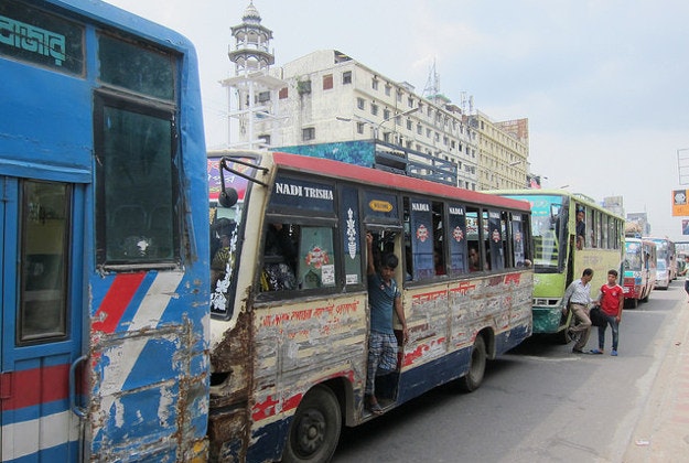 Dhaka: advance bus tickets for Eid go on sale in Bangladesh.