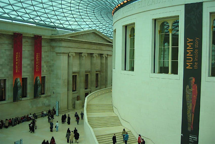 Travel News - British Museum The Great Court at the British Museum.