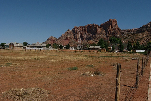 Colorado City, near Hildale, Utah.