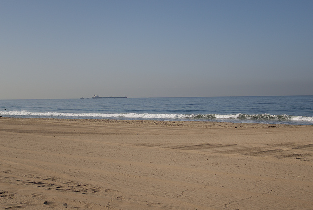 El Segundo beach, California.