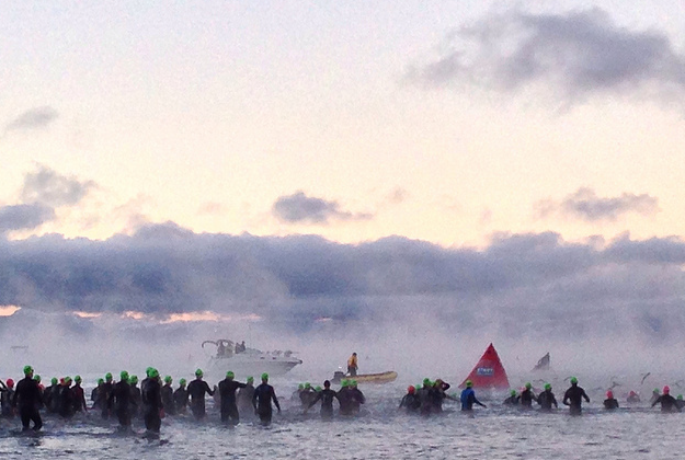Lake Tahoe's Ironman contest in 2013.