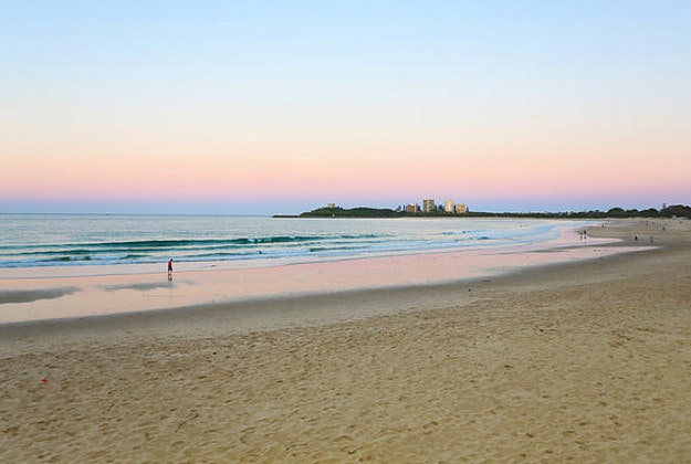 Mooloolaba Beach, Australia.