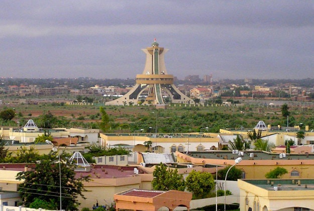 The capital of Burkina Faso, Ouagadougou.