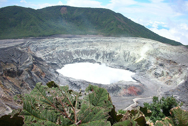 Poás Volcano, Costa Rica.