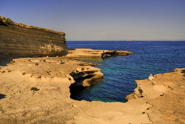 St Peter's Pool, Malta.