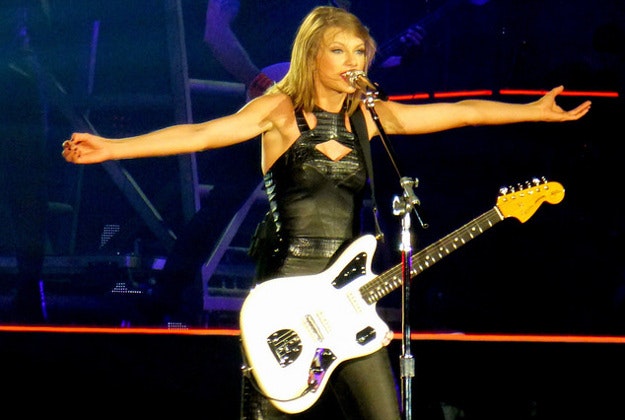 Taylor Swift at Fort Field, Detroit.