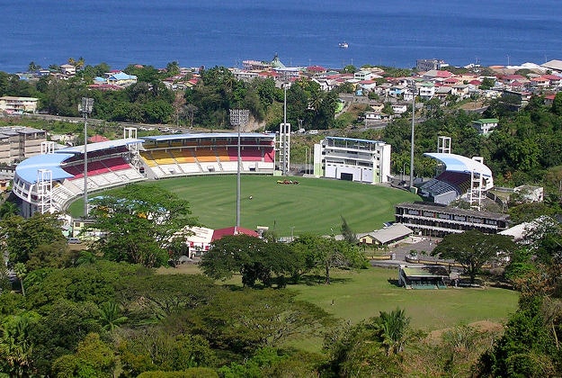Windsor Park, Roseau, Dominica, venue for the World Creole Music Festival.
