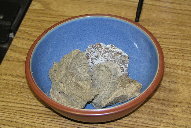 Whale vomit, also known as ambergris.