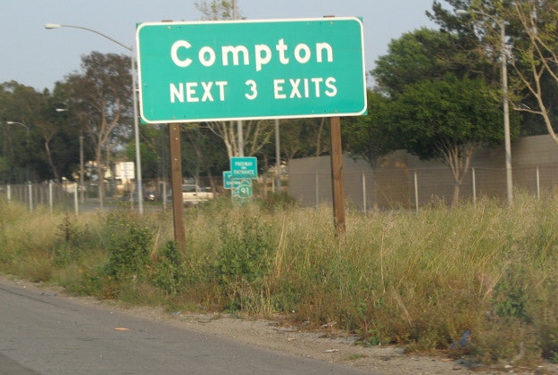 Compton, in the headlines now.