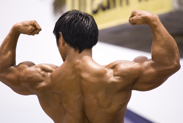 Norwegian bodybuilders miniature village visit goes viral.