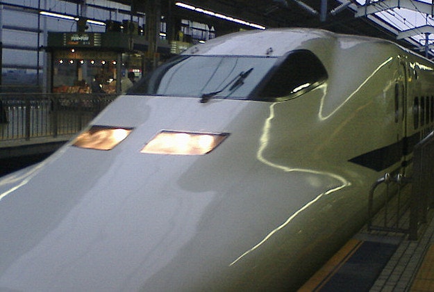 Bullet train, Japan.