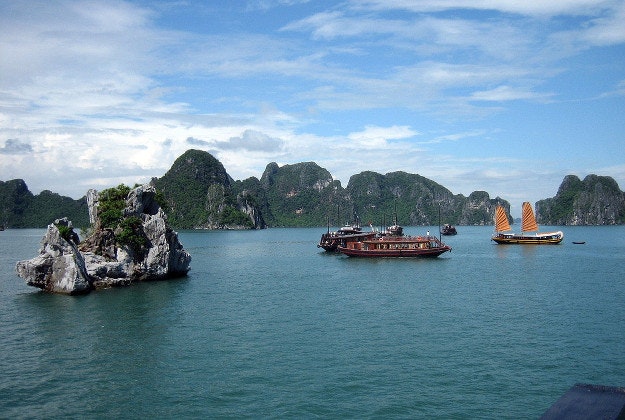 Halong Bay.