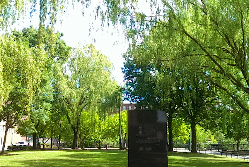Travel News - KerouacParkLowellMA Kerouac Park, Lowell, MA.