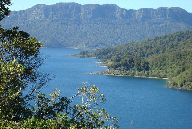 Lake Waikaremoana, New Zealand.