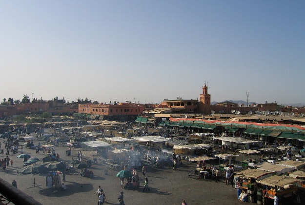 Marrkesh, Morocco - a country considered safe to travel by the FCO.