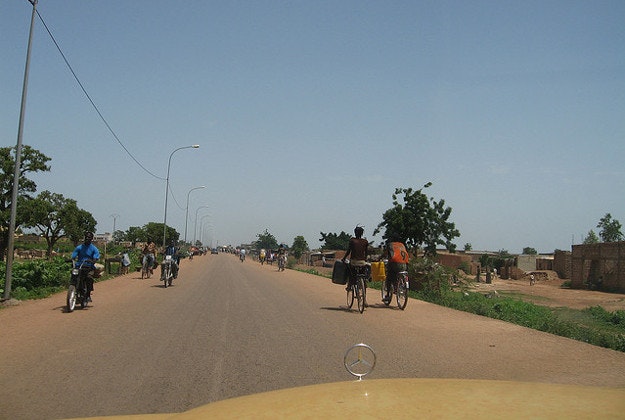 Outskirts of Ougadougou, capital of Burkina Faso.