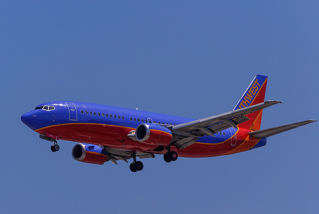 A Southwest airlines plane had to return to LAX after a fight broke out on board.