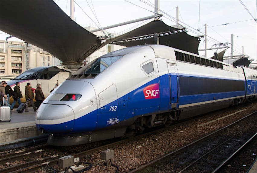Travel News - TGV train A French TGV train.