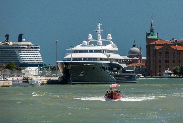 Port of Venice, Italy.