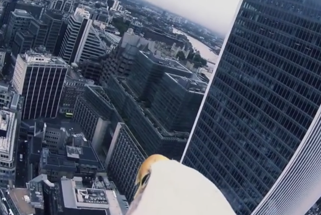 Sydney circles London to give a bird's eye view of the British capital.