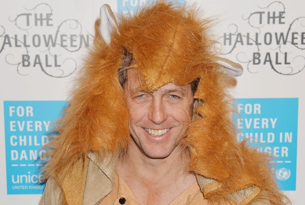 Hugh Grant arriving at the Unicef UK Halloween Ball at One Mayfair in London.