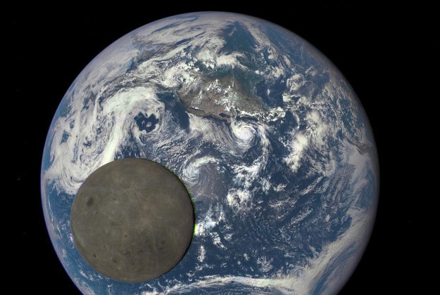 NASA writes on Instagram: "The far side of the moon, illuminated by the sun, is seen as it crosses between our 'EPIC' camera on the Deep Space Climate Observatory (DSCOVR) satellite, and the Earth - one million miles away."