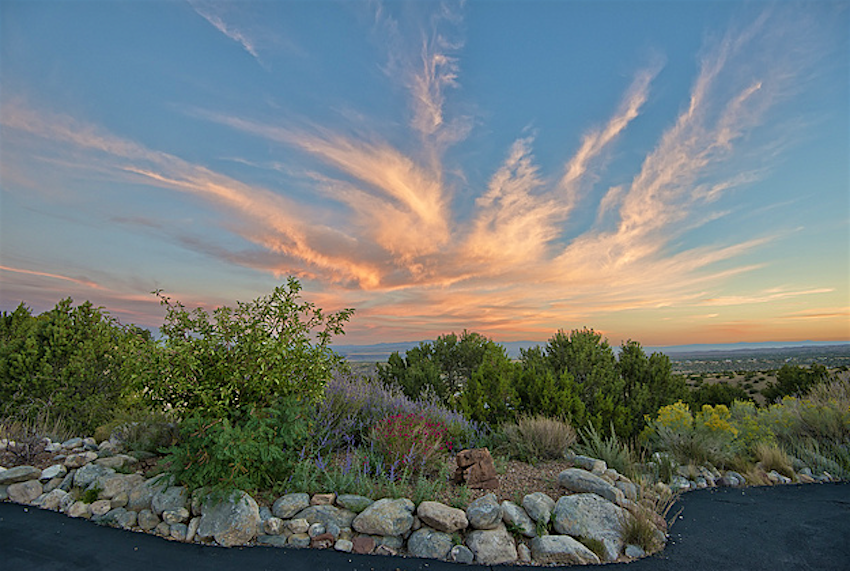 Travel News - placitasNM Sunrise over Placitas, New Mexico.