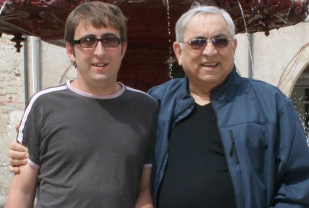 Undated family handout photo of Simon Andree (left) with his father Karl Andree who has been threatened with 350 lashes in Saudi Arabia after being caught with home-made wine. David Cameron is writing to the Saudi government about the "extremely concerning" case of the Briton.