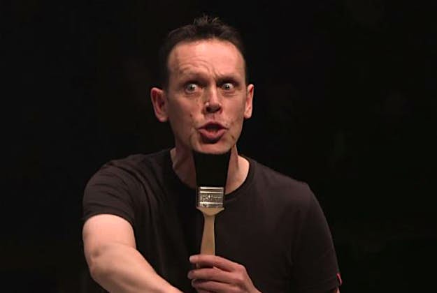 Travel News - scottish One of the storytellers at Edinburgh's storytelling festival last year